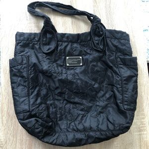 Marc by Marc Jacobs Black Quilted Nylon Tote